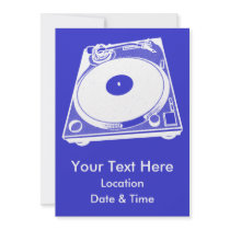Black & White Turntable