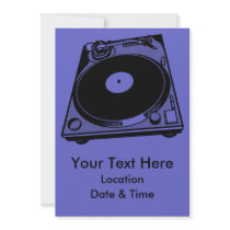 Black & White Turntable