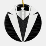 Black/White Tuxedo ornaments