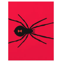 Black Widow Spider Personalized Flyer