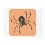 Black Widow Spider Icon Postcard