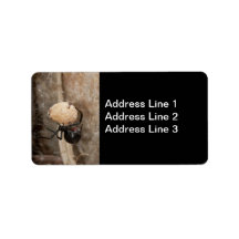Black Widow Spider Label