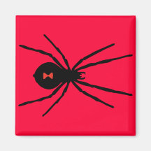 Black Widow Spider Magnets