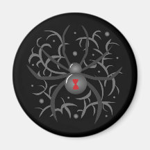 Black Widow Spider Magnets