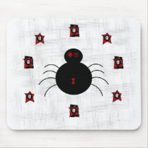 Black Widow Spider Mousepad