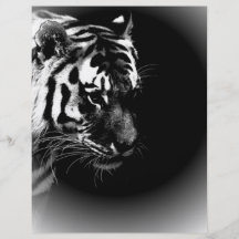 Black & Wild Tiger Head Flyers