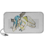 Black Winged Succubus Travelling Speaker