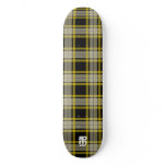 Black & Yellow Plaid skateboards