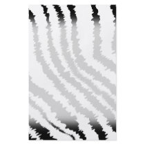Black Zebra Print Pattern.