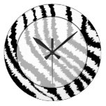 Black Zebra Print Pattern.