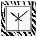 Black Zebra Print Pattern.