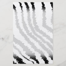 Black Zebra Print Pattern. Flyers