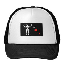 Blackbeard Pirate FLag Mesh Hats