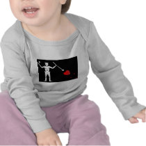 BlackBeards Flag (Edward Teach) Tee Shirts