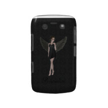 BlackBerry Bold Cute Gothic Angel Case-Mate Blackberry Case