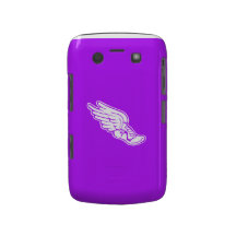 BlackBerry Bold Track Logo White on Purple Case-Mate Blackberry Case