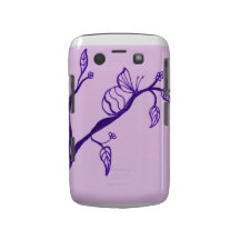 Blackberry Case - Butterfly