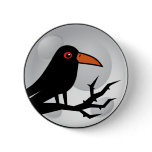 Blackbird Goth Raven/Crow Pin