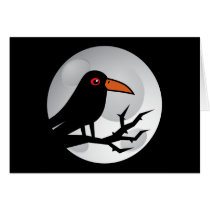 Blackbird Goth Raven/Crow Greeting Cards