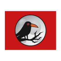 Blackbird Goth Raven/Crow Post Cards