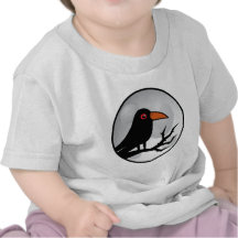 Blackbird Goth Raven/Crow Tee Shirts