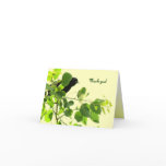 Blackbird Thank You Greeting Cards