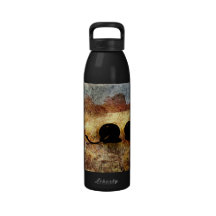 Blackcherry landscape water bottle