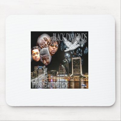 BlackDiamondz the Mixtape Mouse Pad by TheProlegendMovement