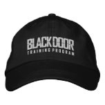 Blackdoor Training Program (black cap) embroidered hats