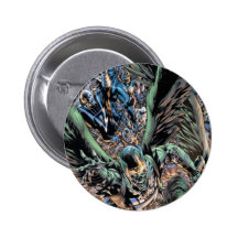 Blackest Night Group Painting - Colour Pinback Buttons