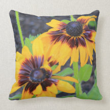Blackeyed Susan Throw Pillow