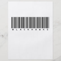 BLACKHAWKS PERSONALIZED FLYER