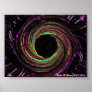 Blackhole Abstract Poster