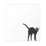 Blackie the Black Cat Notepad