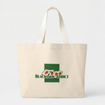 Blackjack Addict Tote Bags
