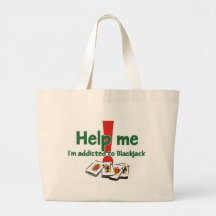 Blackjack Addict's tote bag