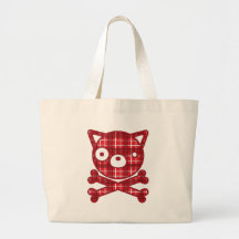 BlackJack(Dog) Canvas Bags