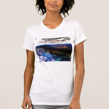 Blacklight Grand Canyon and Surreal Sky by KLM Tshirt