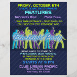 Blacklight Party Flyer Invitation Announcements