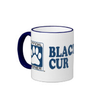 Blackmouth Cur Blue Mugs