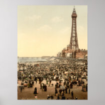 Blackpool Tower III, Lancashire, England Posters