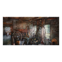 Blacksmith - That's a lot of Hoopla Personalized Photo Card