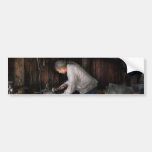 Blacksmith - Tinkering with metal Bumper Stickers
