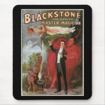 Blackstone, The World's Master Magician, 1934 Mouse Pads
