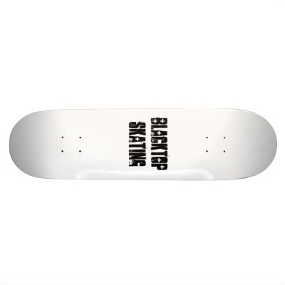 Blacktop Skating Skate Board Deck by sabresruleman
