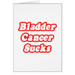 Bladder Cancer Sucks Card