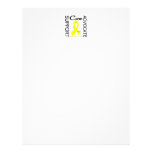 Bladder Cancer Support Advocate Cure Personalized Letterhead
