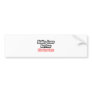 Bladder Cancer Survivors Make Great Lovers Bumper Sticker
