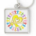 Bladder Cancer Unite in Awareness Keychains