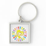Bladder Cancer Unite in Awareness Key Chain